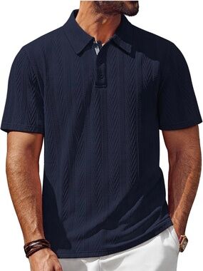 PJ PAUL JONES Mens Polo Shirts Short Sleeve. Sz XL.